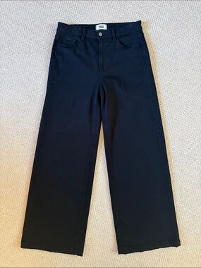 PAIGE Midnight Wide-Leg Jeans